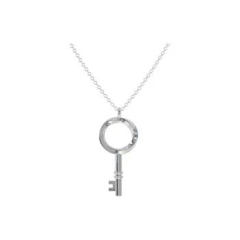 Juunngle Lab S925 Silver Necklaces Pendant Collarbone Chain Unisex