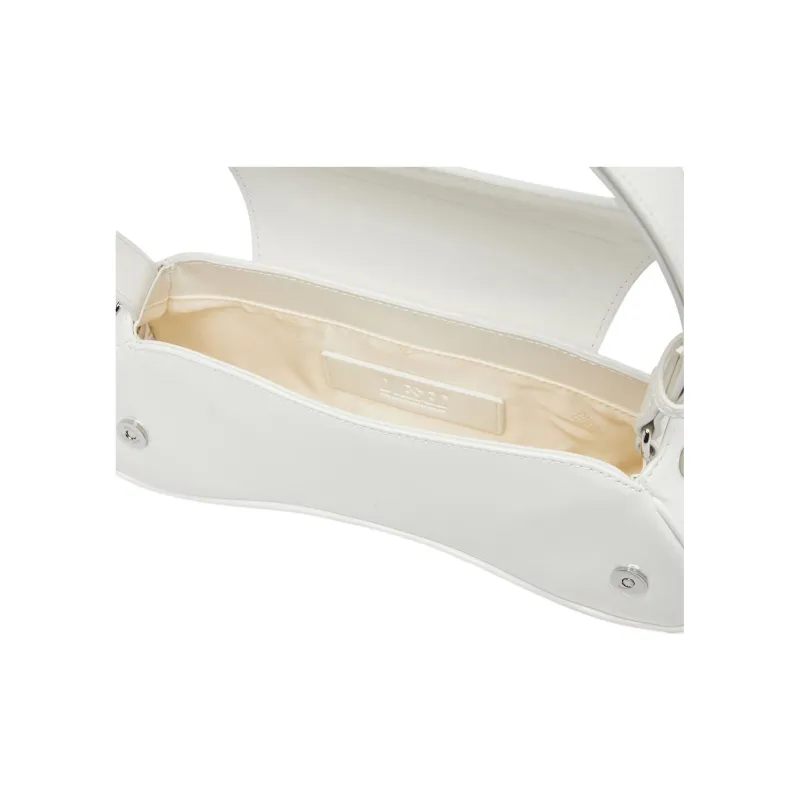 DIESEL Polyurethane Handbag, Shoulder Bag Women's White-4