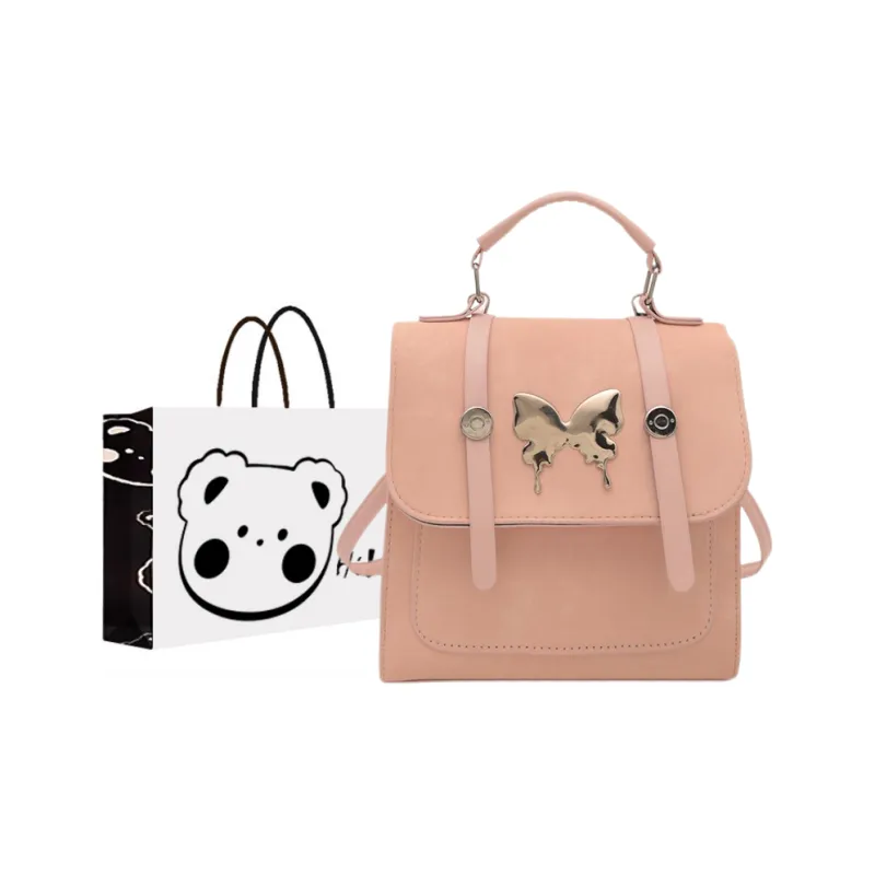 NX DOUGHNUT PU Backpack Women's White-10