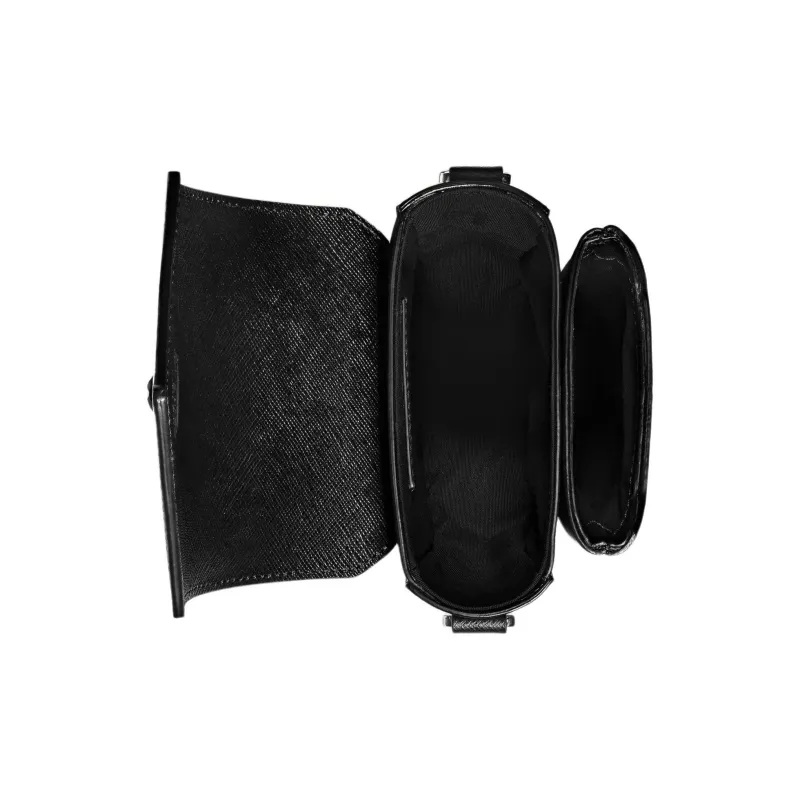 MONTBLANC Calfskin Messenger Bag, Shoulder Bag, Crossbody Bag Men's Black-4