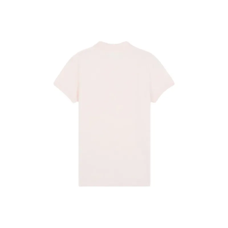 Maison Kitsune Handwriting Short Sleeved Polo Shirt-1