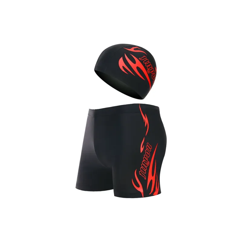 Genius Dawn Moon Swimming Cap Set Polyester Outdoor Indoor Unisex-3