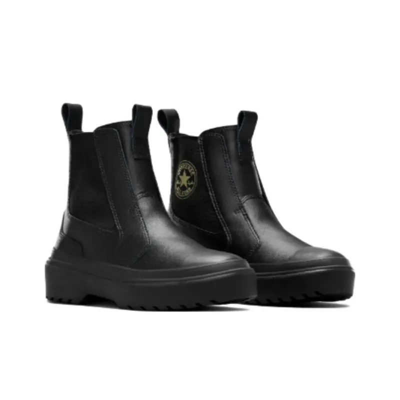 Chuck Taylor All Star Converse Lugged Chelsea Boot Gs 'Triple Black'-2