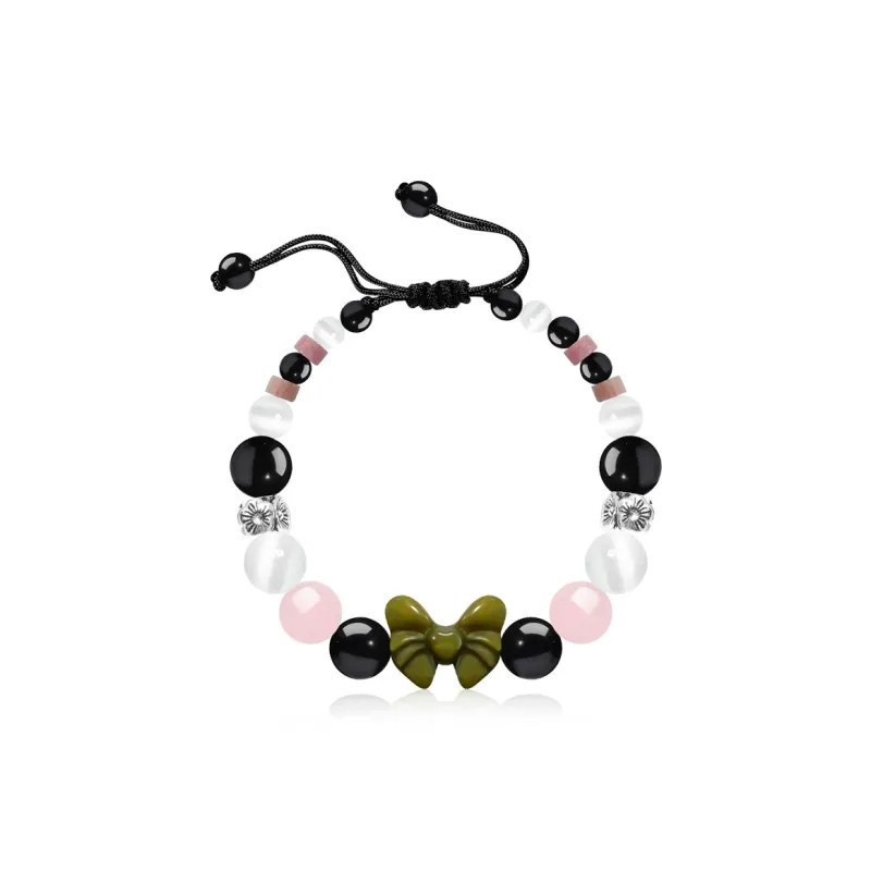 Thuban Ark Colored Glaze Jade Bracelets Unisex-1