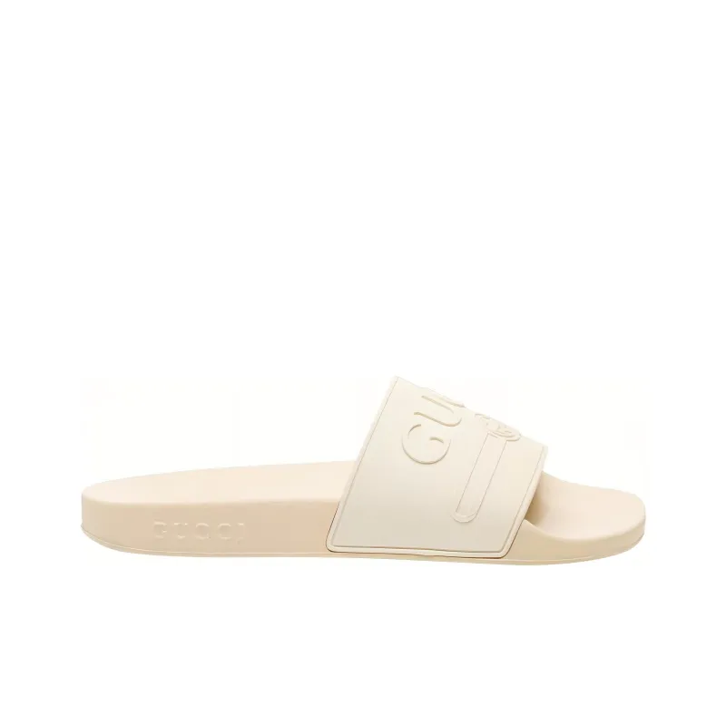 GUCCI Interlcoking G Pool Slides Women's-1