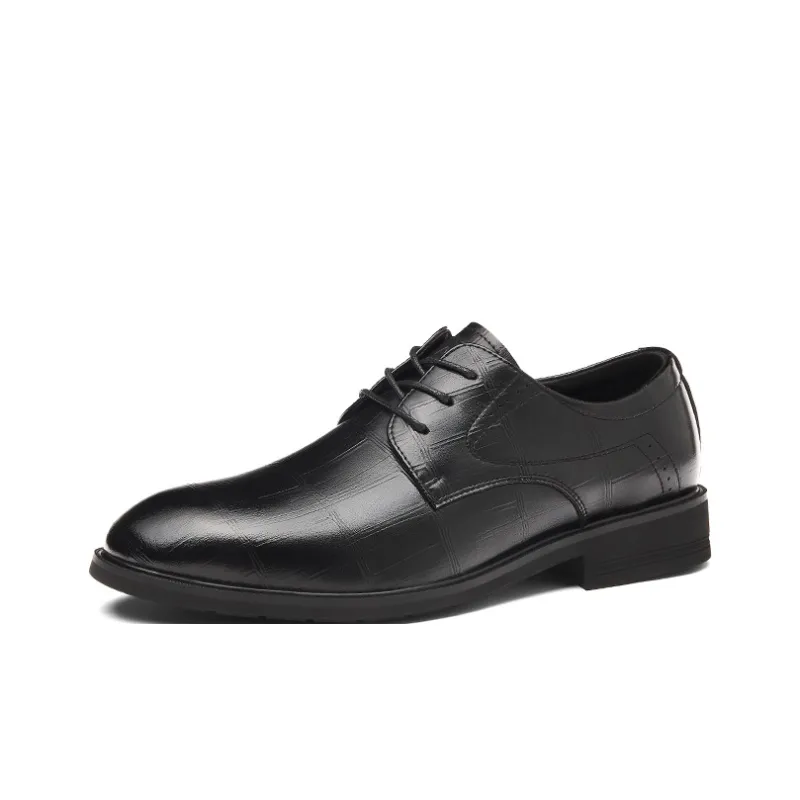 FAIRWHALE Dress Shoes Men's Black-1