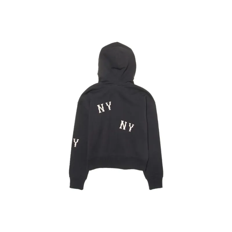 MLB New York Yankees Megagram Sweatshirt Women's Black-1