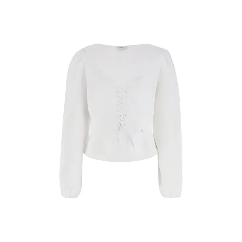 GUESS T Shirts Women's G011 White-1