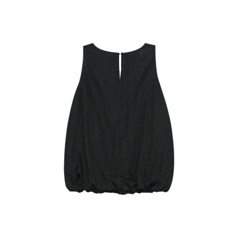 THE SEA LIFE Tank Top Women's Black Mage-1