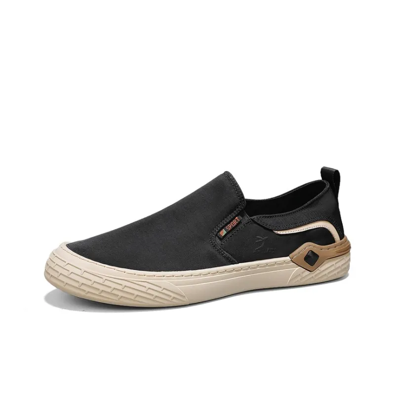 Kangaroo Head Slip Resistant Breathable Low Top Canvas Shoes Unisex-1