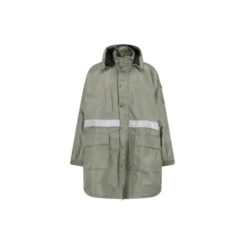 ROKH Coats Women's Green