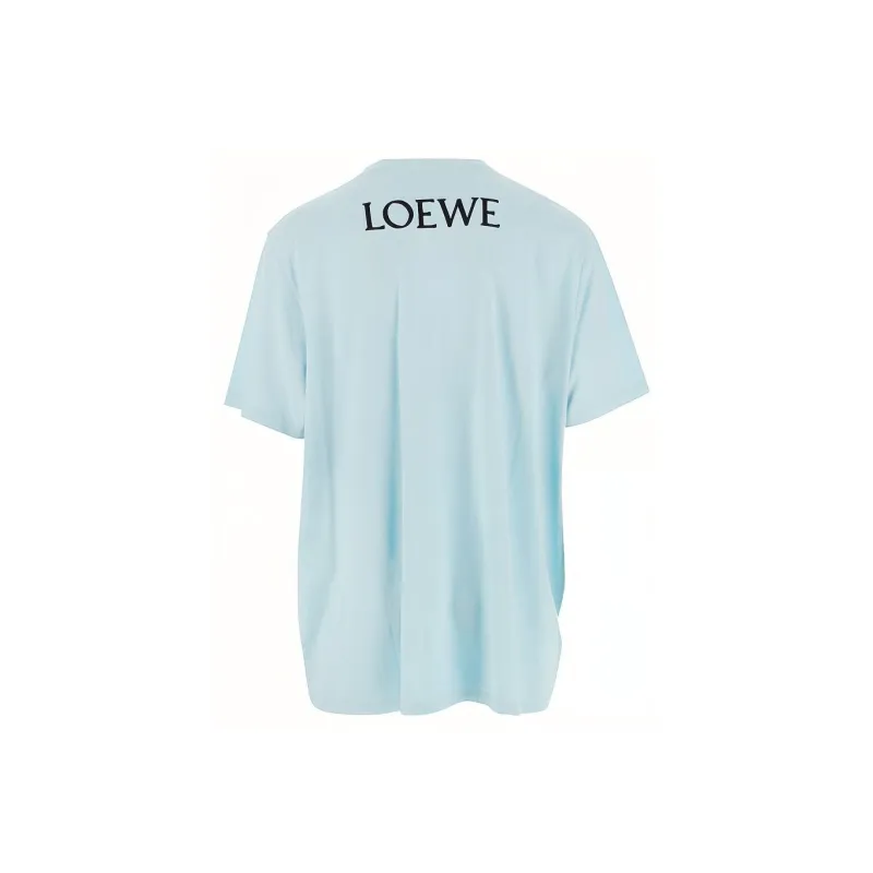 LOEWE T Shirts Men Light Blue-1