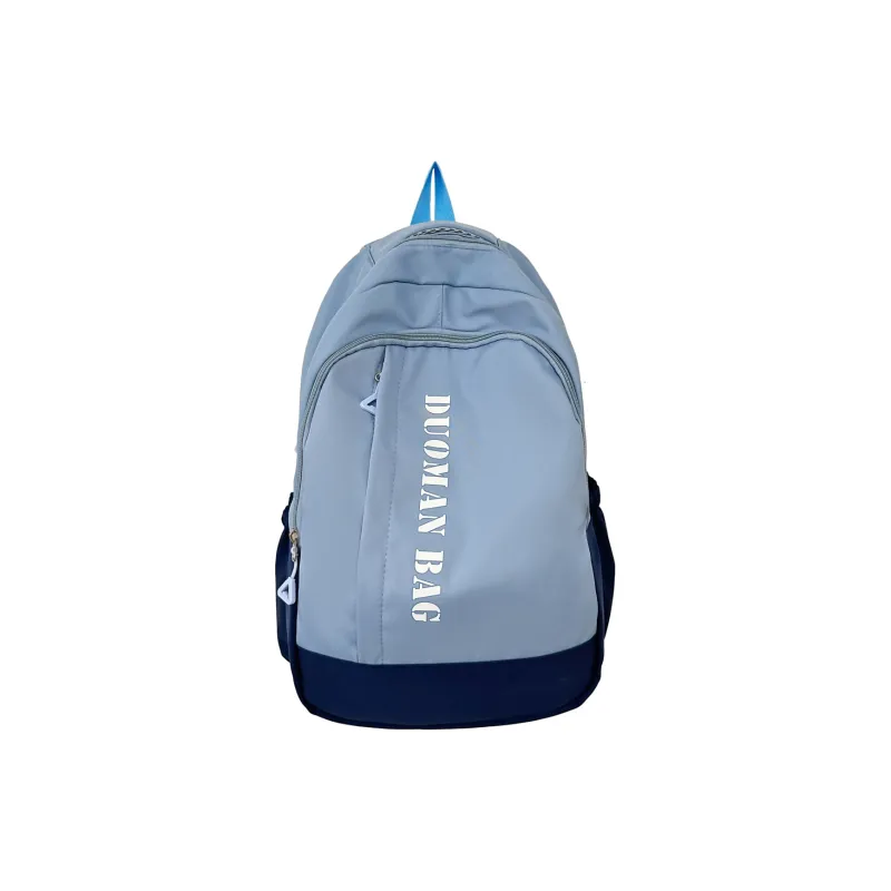 OURFUN Nylon Backpack Unisex White/Gray/Black/Blue/Pink-6