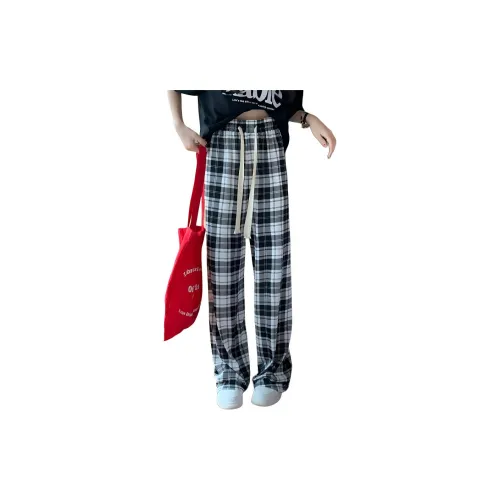 Juden Choi Casual Pants Women's Checkered