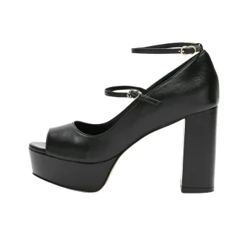 Sarah Chofakian Lilly Strap Sandals 10cm Women's Black