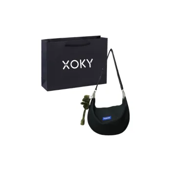 XOKY Nylon Crossbody Bag Regular Unisex Black/White/Green/Blue