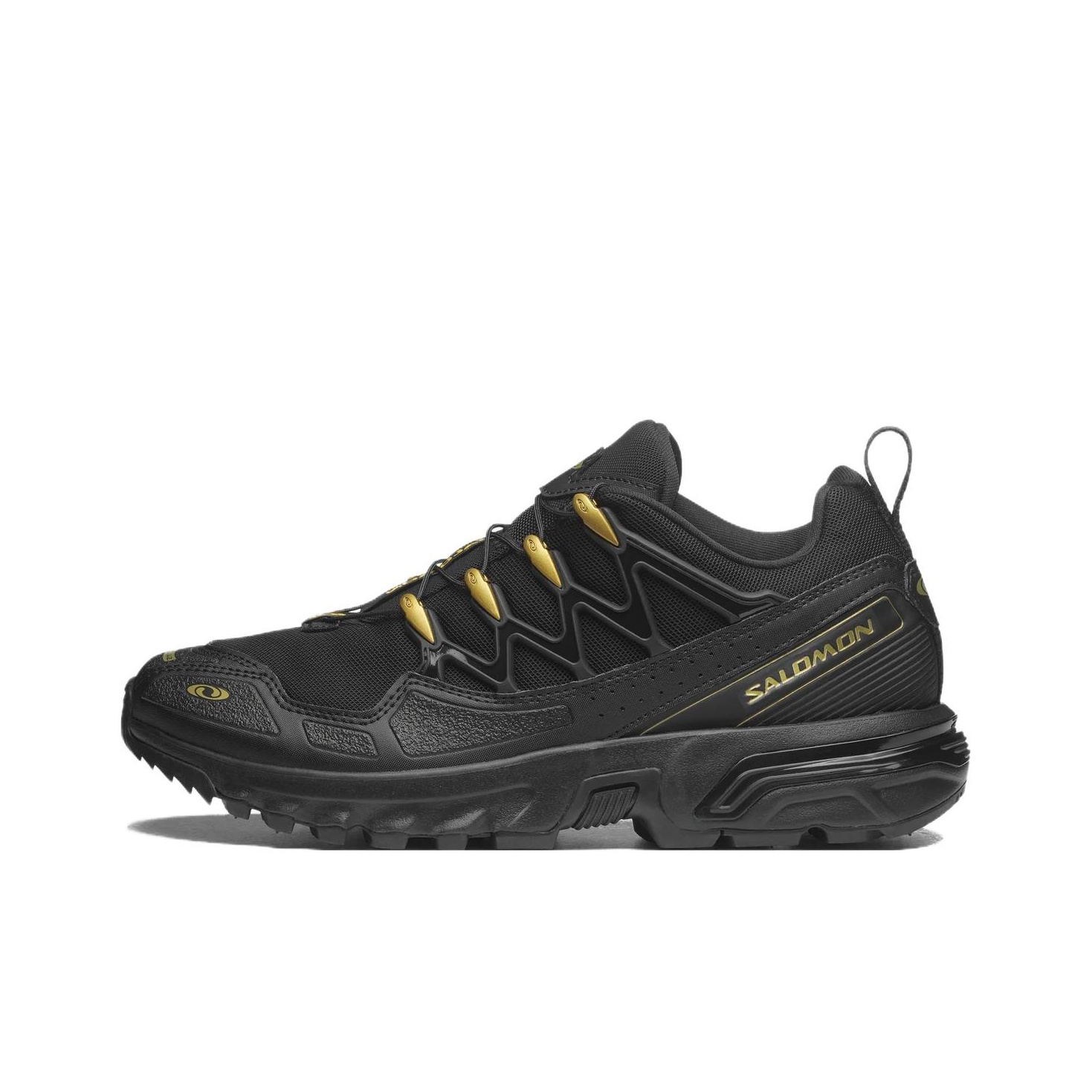 SALOMON ACS + Running Shoes Unisex Low-Top Black US M 7 - POIZON