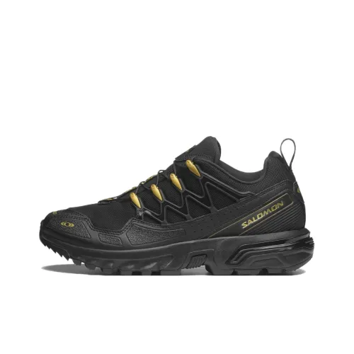 SALOMON ACS + Anti Slip Wear Resistant Low Top Trail Running Running Shoes Unisex Black