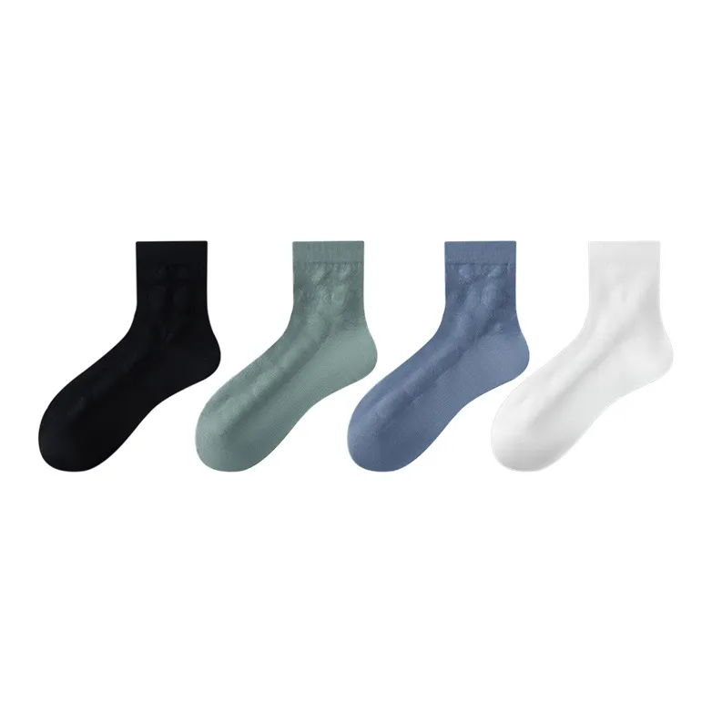 MIIOW Mid Calf Socks Men's Combo Set-14