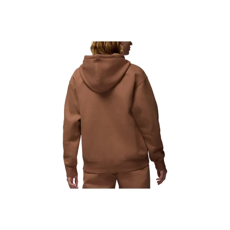 JORDAN Flight Fleece Women's Satin Lined Pullover Hoodie-1