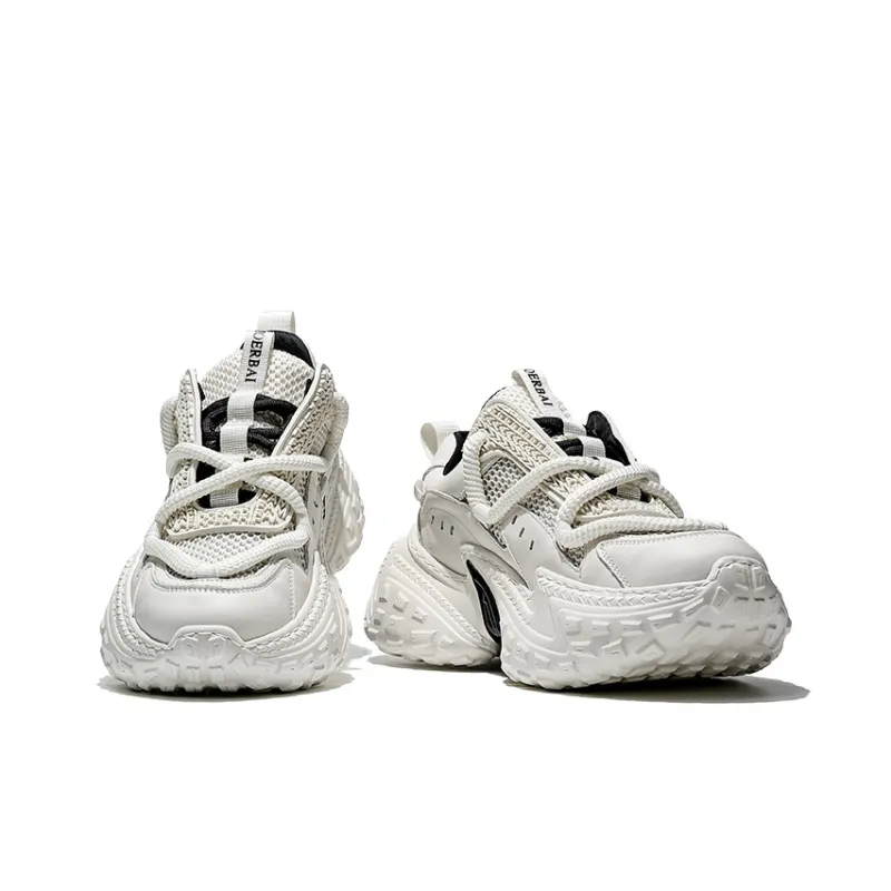 MOERBAI Chunky Sneakers Unisex Low Top-3