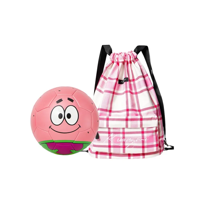 Kuangmi SpongeBob SquarePants Collection Size 5 Soccer PU Seamless Thermal bonding Unisex Pink-17