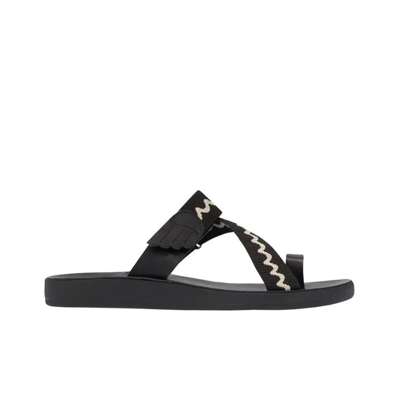 ANCIENT GREEK SANDALS Stylish Sandals Men's Black-1