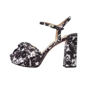 Kate Spade Lucie Strap Sandals 10cm Women's Black