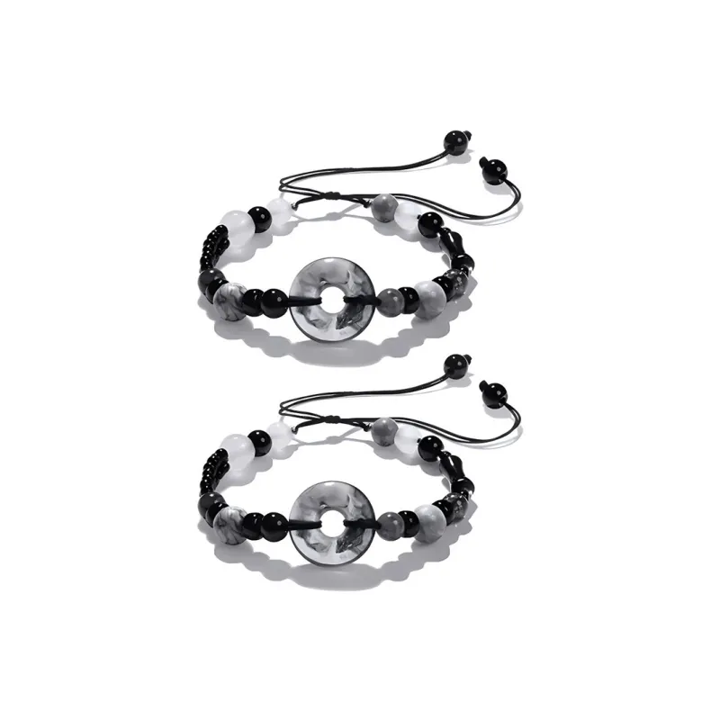 ZOKS Colored Glaze Gift Jade Bracelet To Female Friend Good Choice Unisex-3