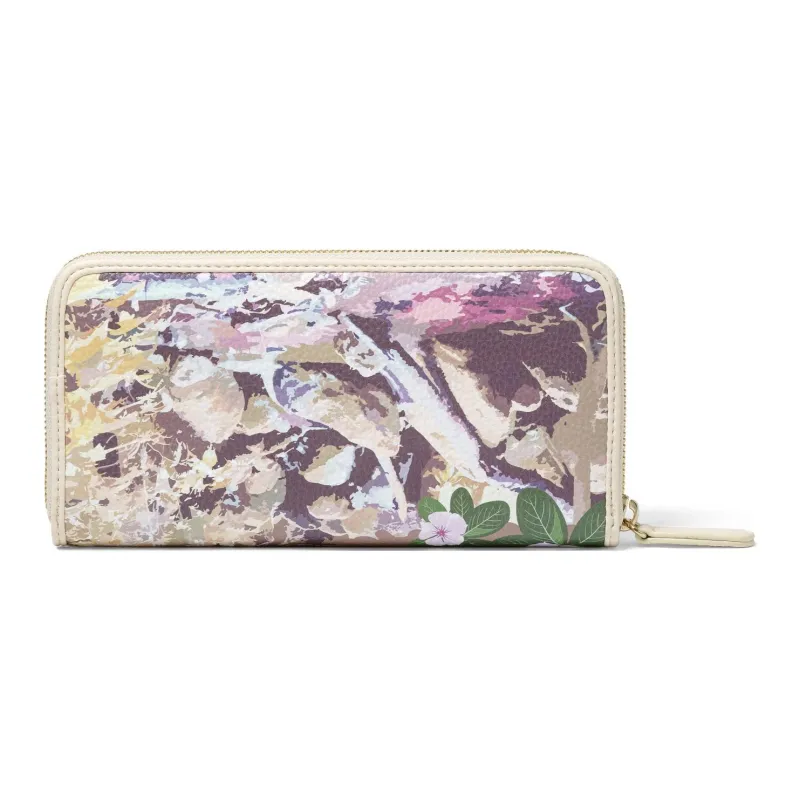 Braccialini Polystyrene Wallet Women's Beige & Multicolor-1