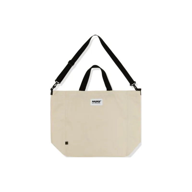 Aape Apparel Gift Boxes Men 5 Pcs Set Black T-Shirt+White Tank Top+White Crew Socks+Olive Charm+Ecru Backpack-5