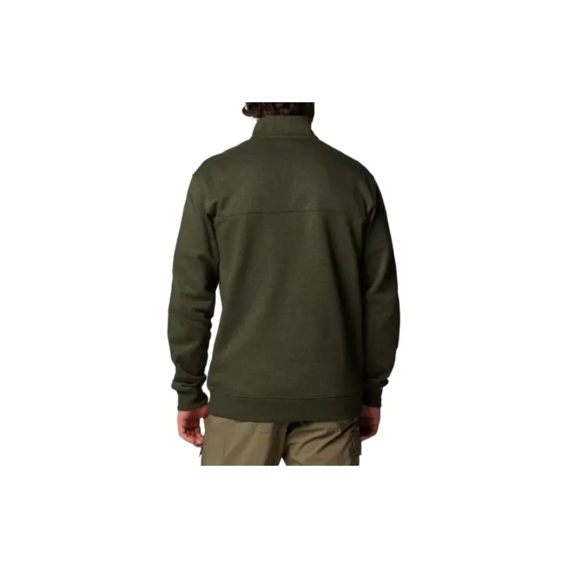 Columbia Hart Mountain™ II Half Zip Sweatshirt Sweatshirt Men's Green Cape With Mixed Colors-1
