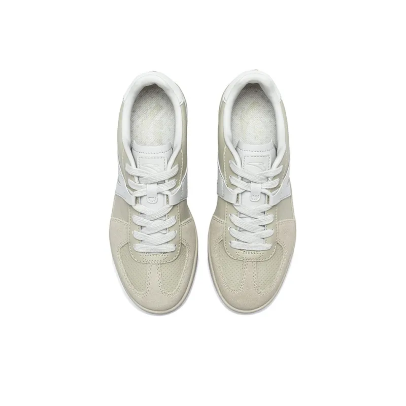 CHAOJIANTA Low Top Skateboard Shoes Women's Khaki Gray-2
