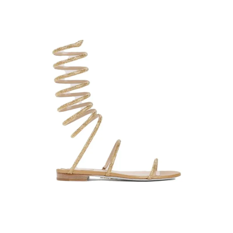 René Caovilla Spiral-design Heeled Sandals-1