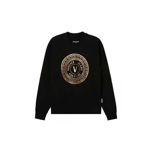 VERSACE JEANS COUTURE Sweatshirts Men Black