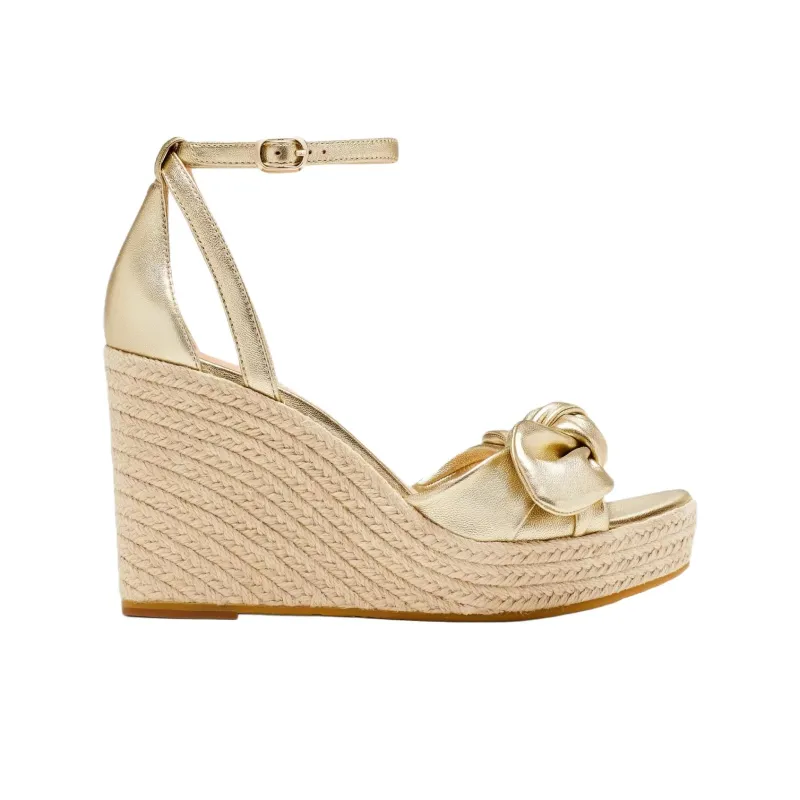 Kate Spade Tianna Strap Sandals 9cm Women's Light Gold-1