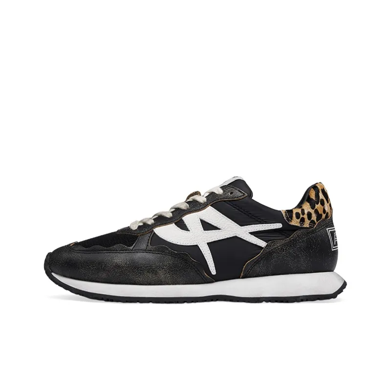 ASH SUNSTAR Collection Slip-Resistant Authentic Leather Athletic Shoes Women's-0