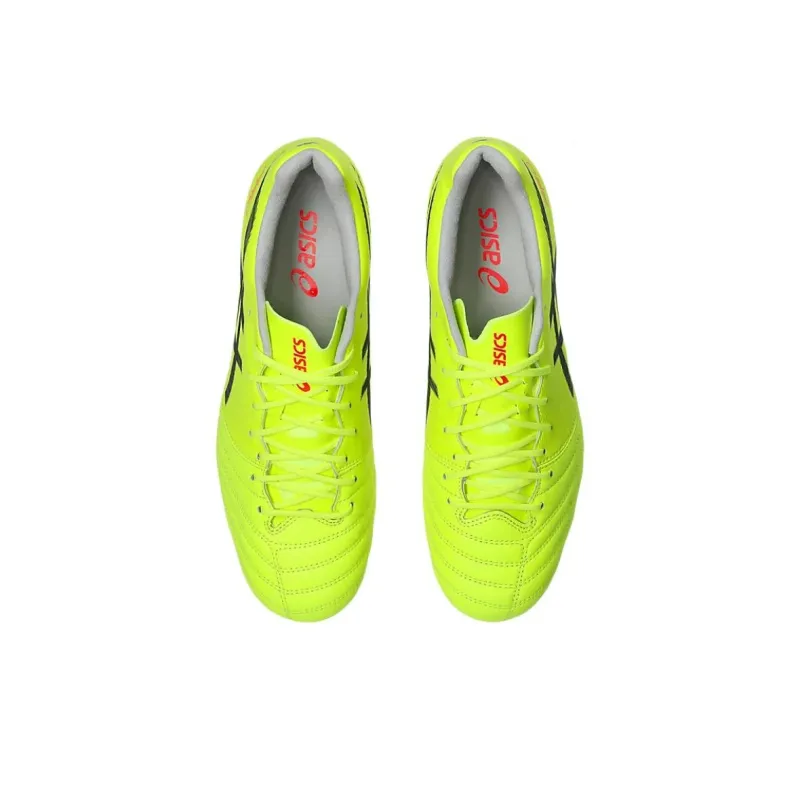 Asics DS Light X FLY Pro 2 Anti Slip Wear Resistant Soccer Shoes Men's Yellow Black-2