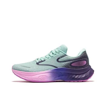 Erke Cushioning Low-Top Running Shoes Men's Azure Night Purple