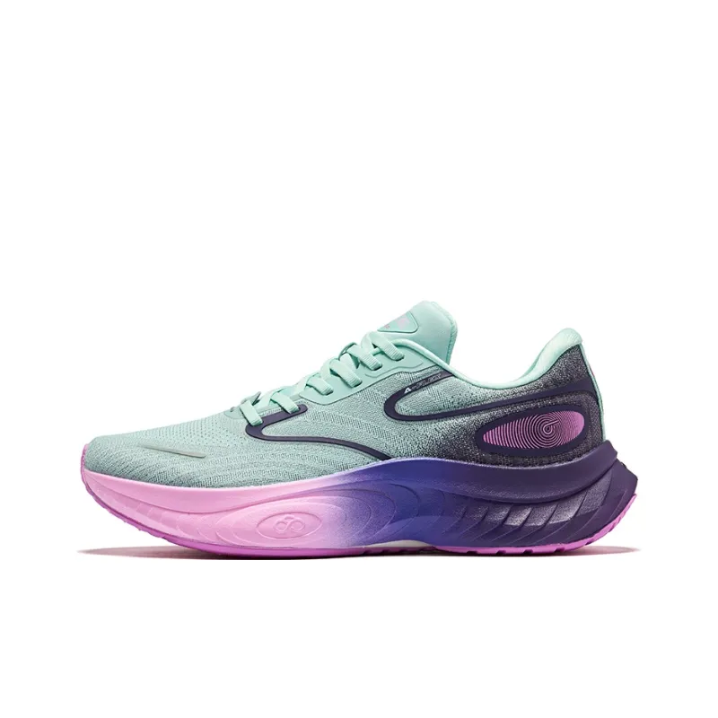 Erke Cushioning Low-Top Running Shoes Men's Azure Night Purple-0