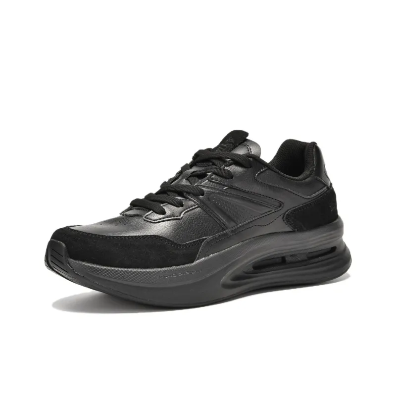 CHAOJIANTA Life Collection Anti Slip Wear Resistant Low Top Casual Shoes Men's Black-1