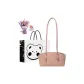 Pink+Exclusive Shopping Bag+Greeting Card+Dried Flower