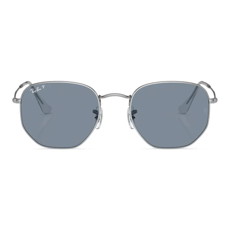 RayBan Hexagonal Flat Sunglasses-1