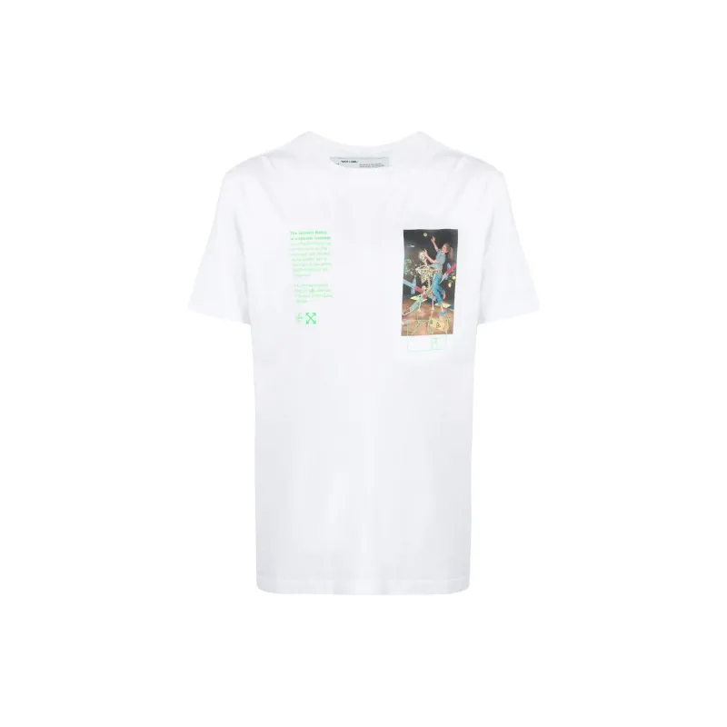 OFF WHITE T Shirts Men White-0