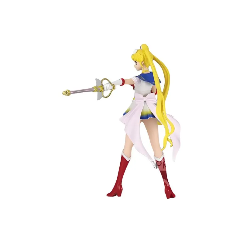 BANPRESTO Sailor Moon Eternal The Movie Glitter And Glamours Super Sailor Moon Version A Figure White & Yellow-5
