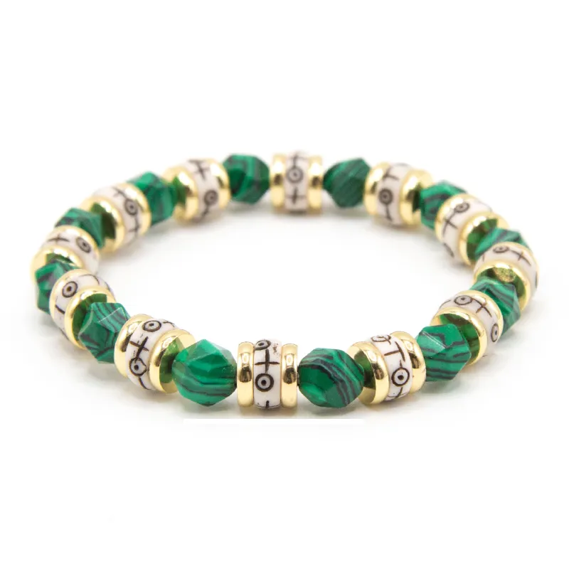 DRAGON LI Malachite Bracelets Unisex-0