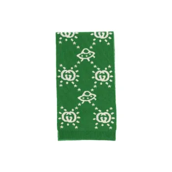 GUCCI Knit Scarves Baby Green