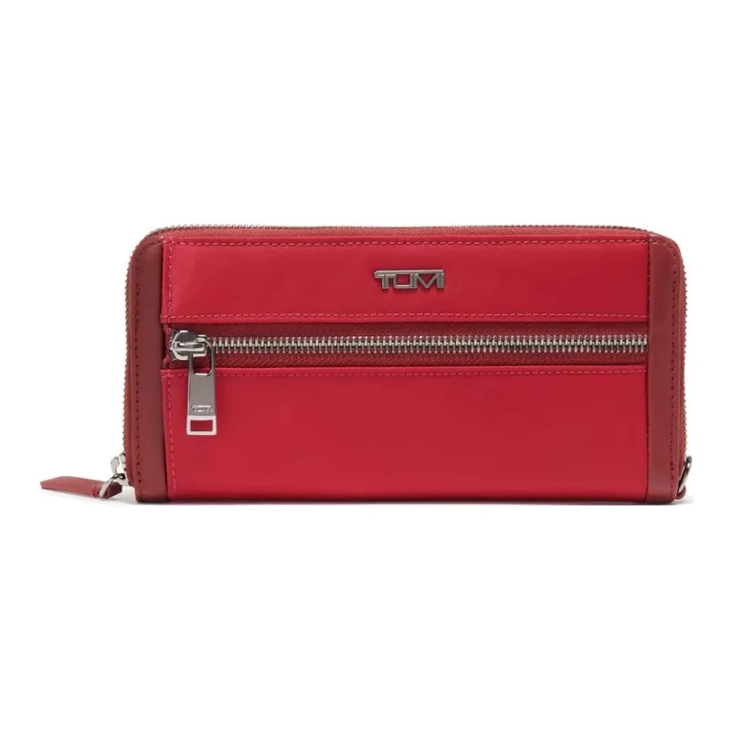 TUMI Voyageur Nylon Wallet Women's Desert Red-0