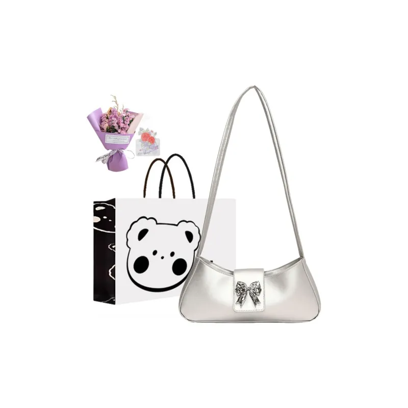 NX DOUGHNUT PU Handbag Shoulder Bag Women's White-30