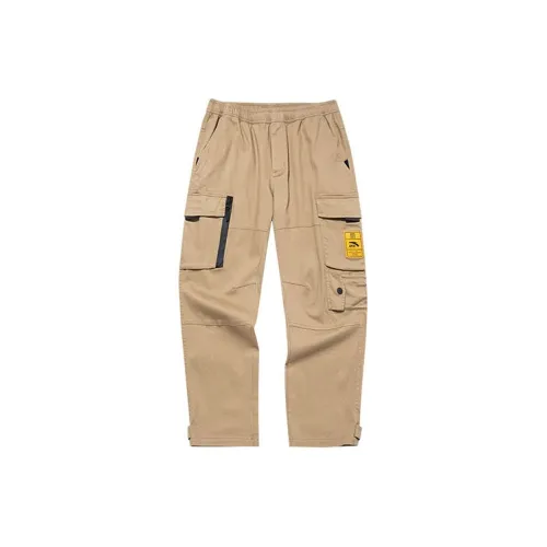 ANTA Life Collection Cargo Pants Men Papaya Color